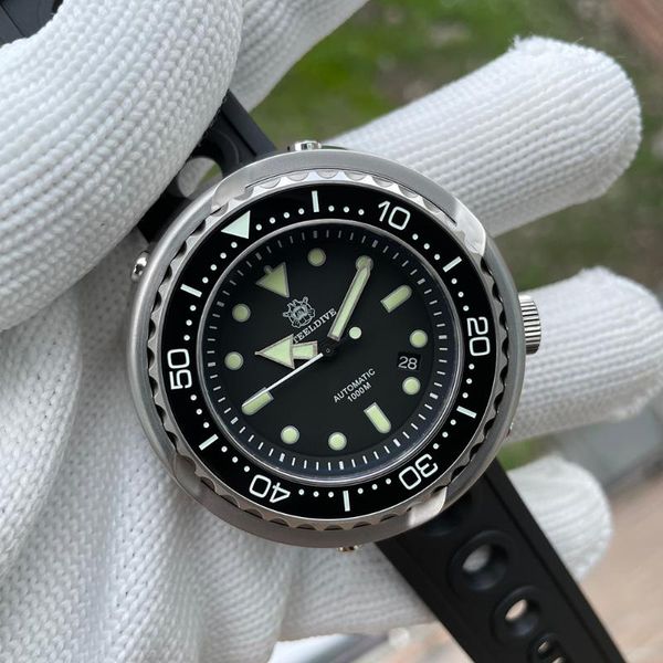 wristwatches steeldive sd1978 big size watches japan nh35 swiss luminous 1000m 100bar waterproof 53.6mm lntegrated shell men's diving w, Slivery;brown
wristwatches steeldive sd1978 big size watches japan nh35 swiss luminous 1000m 100bar waterproof 53.6mm lntegrated shell men's diving w, Slivery;brown