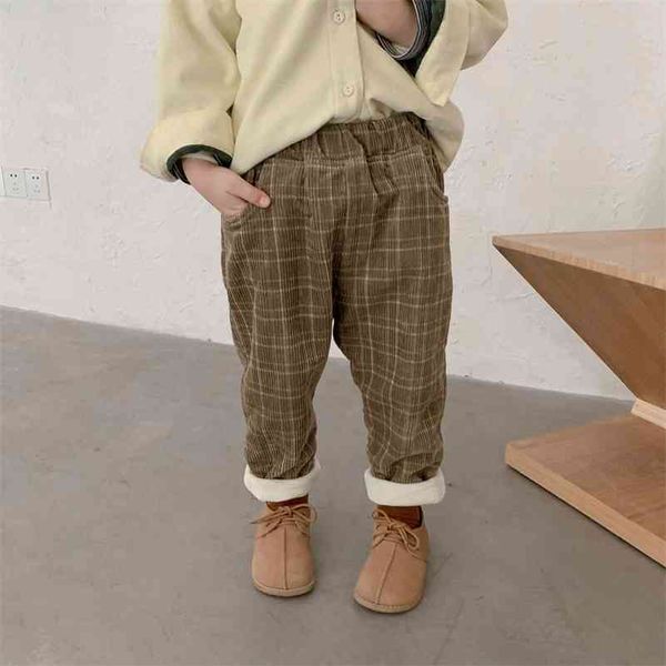 winter kids children warm corduroy thick trousers boys girls 2 colors casual all-match pants 210708, Blue
winter kids children warm corduroy thick trousers boys girls 2 colors casual all-match pants 210708, Blue