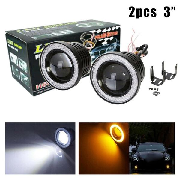 interior&external lights 2x 3inch 3200lum led projector fog round amber angel eyes halo ring car
interior&external lights 2x 3inch 3200lum led projector fog round amber angel eyes halo ring car