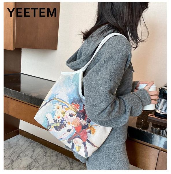 evening bags boolar women's bag fashion oil painting pattern autumn and winter crossbody hbag large capacity canvas tote
evening bags boolar women's bag fashion oil painting pattern autumn and winter crossbody hbag large capacity canvas tote