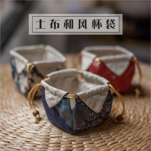 hanging baskets cotton and linen art personal portable reusable cloth small teacup bag kitchen organizer tea ceremony pot protective cover 
hanging baskets cotton and linen art personal portable reusable cloth small teacup bag kitchen organizer tea ceremony pot protective cover