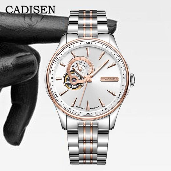 wristwatches cadisen watch men mechanical automatic japan nh39a mens watches tourbillon clock relogio masculino, Slivery;brown
wristwatches cadisen watch men mechanical automatic japan nh39a mens watches tourbillon clock relogio masculino, Slivery;brown