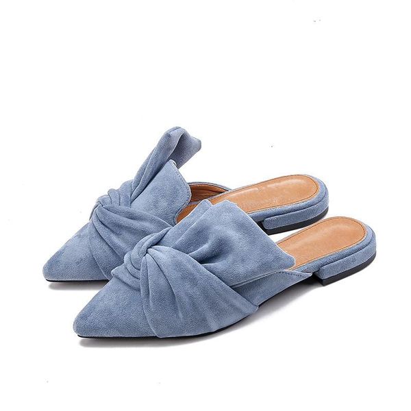 women slippers flock bowtie female mules shoes woman low heels casual pointed toe ladies size 41 elegant lady slipper, Black
women slippers flock bowtie female mules shoes woman low heels casual pointed toe ladies size 41 elegant lady slipper, Black