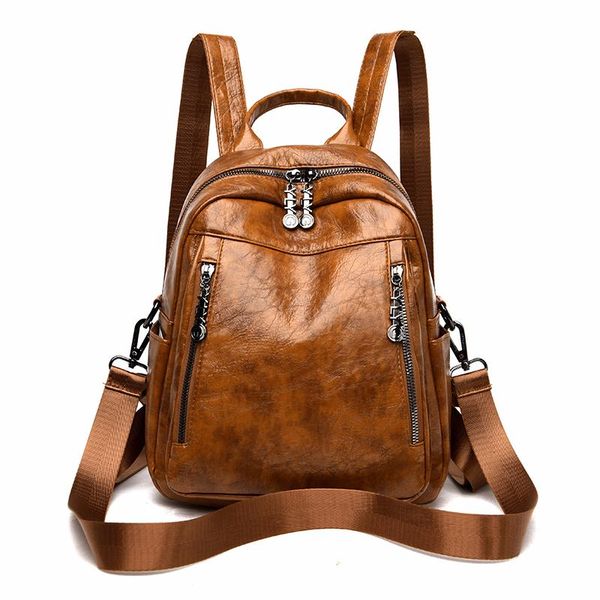 outdoor bags women leather backpacks 2021 ladies bagpack vintage preppy style solid female school for girls
outdoor bags women leather backpacks 2021 ladies bagpack vintage preppy style solid female school for girls