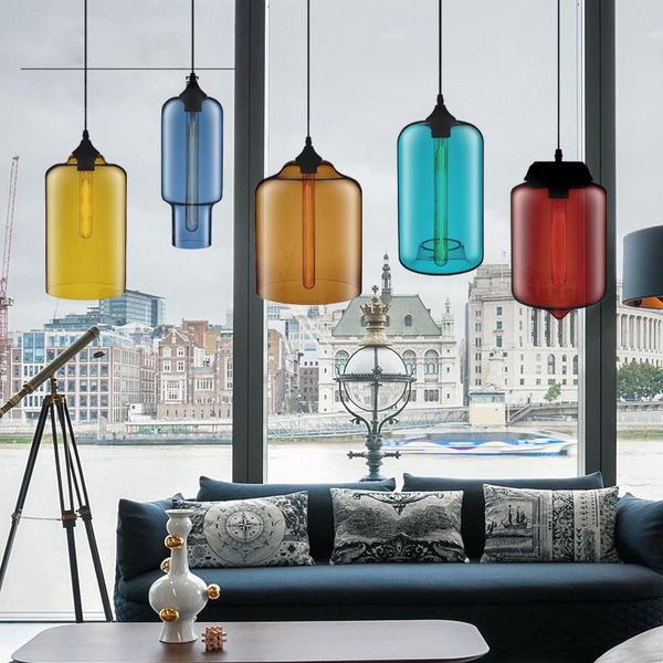 nordic loft industrial style clothing store cafe restaurant bar table creative transparent single head glass chandelier pendant lamps
nordic loft industrial style clothing store cafe restaurant bar table creative transparent single head glass chandelier pendant lamps