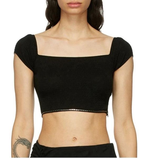 summer short slim slimming all-match t-shirt 20121 spring and product hem hoop decoration high waist sleeves women's, White
summer short slim slimming all-match t-shirt 20121 spring and product hem hoop decoration high waist sleeves women's, White