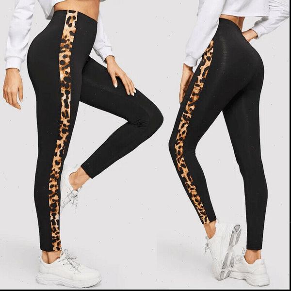high waist fitness sport womens leggings pants women leopard patchwork stretch workout running trousers gym slim, Black
high waist fitness sport womens leggings pants women leopard patchwork stretch workout running trousers gym slim, Black