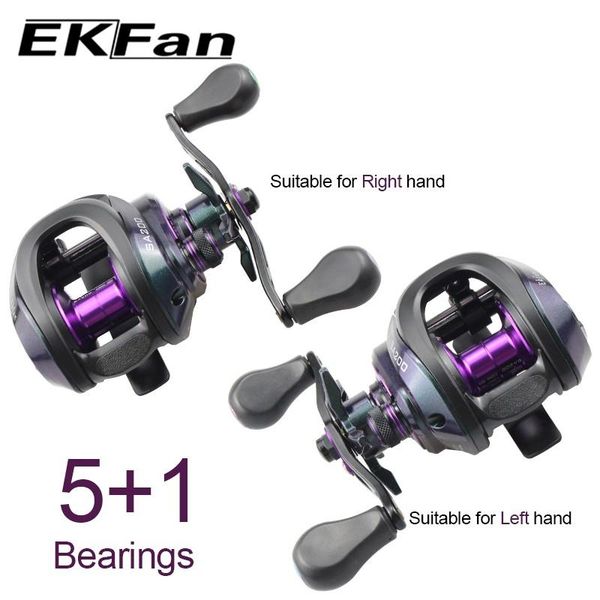 reel fishing force lure long water ekfan anti-explosion brake magnetic throw drop baitcasting reels
reel fishing force lure long water ekfan anti-explosion brake magnetic throw drop baitcasting reels