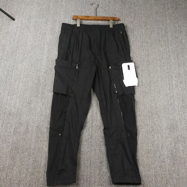 Stone Pirates 21ss Compass sign pants Men's thin functional style mesh trouser legs light and breathable, Black
Stone Pirates 21ss Compass sign pants Men's thin functional style mesh trouser legs light and breathable, Black