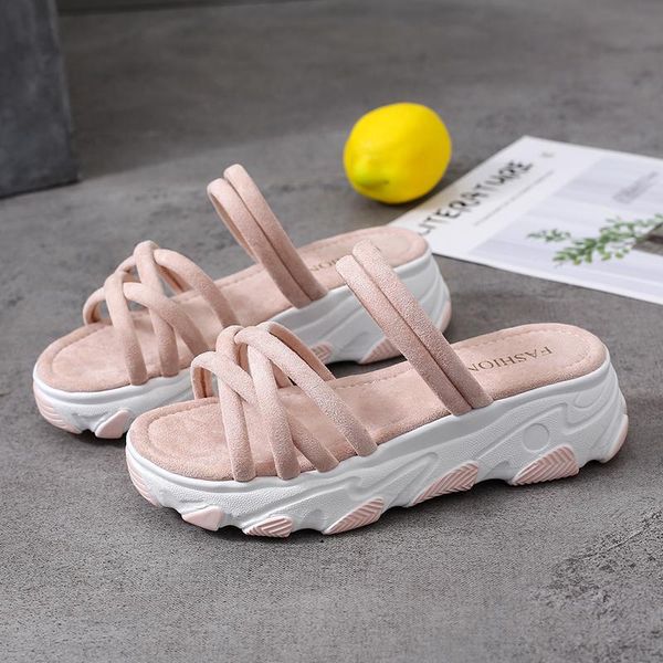 slippers ladies sandals 2021 summer cute casual daily comfortable thick-soled dress party open toe size 35-40, Black
slippers ladies sandals 2021 summer cute casual daily comfortable thick-soled dress party open toe size 35-40, Black