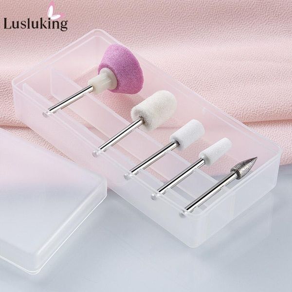 nail art equipment 5pcs bits drill buffer file polishing electric sander sanding grinding head tips machine diy manicure polished tool set, Silver
nail art equipment 5pcs bits drill buffer file polishing electric sander sanding grinding head tips machine diy manicure polished tool set, Silver