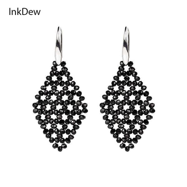 dangle & chandelier inkdew design rhombus shape drop earrings beads handmade crystal for women big long boho, Silver
dangle & chandelier inkdew design rhombus shape drop earrings beads handmade crystal for women big long boho, Silver