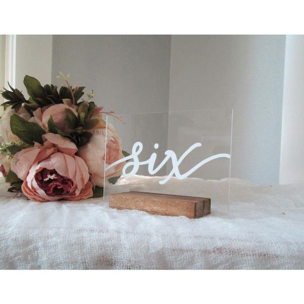 acrylic table numbers with stands, wedding signs, calligraphy, number, elegant party decoration
acrylic table numbers with stands, wedding signs, calligraphy, number, elegant party decoration