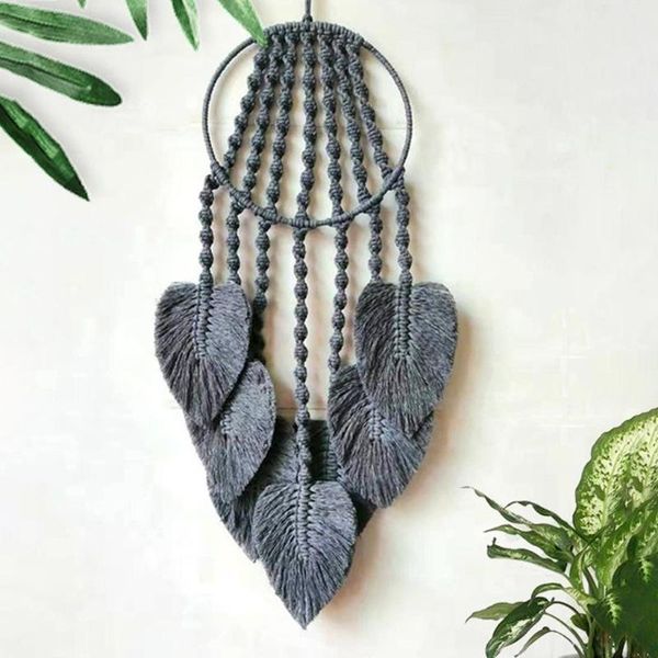 decorative objects & figurines macrame wall hanging dream catcher handmade woven 7 leaf tassel tapestry for kid lx0d
decorative objects & figurines macrame wall hanging dream catcher handmade woven 7 leaf tassel tapestry for kid lx0d