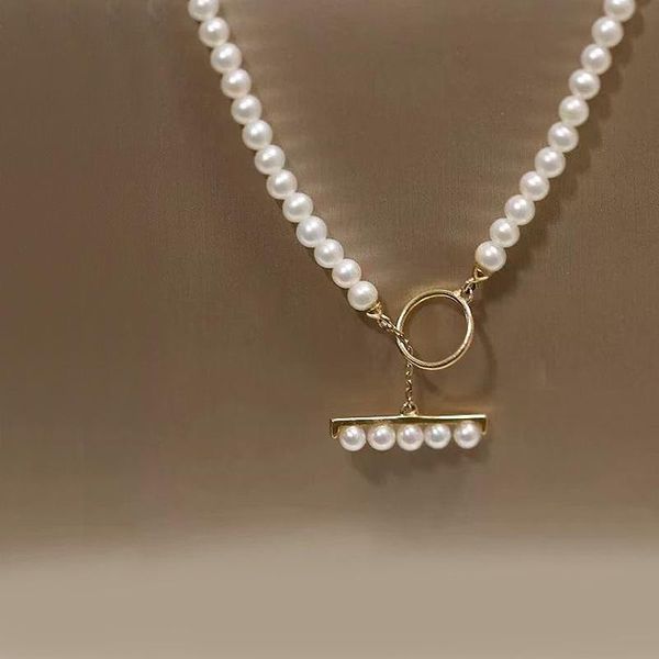 pendant necklaces lovoacc french elegant imitation pearl necklace for women lady gold color toggle clasp circle chokers jewelry, Silver
pendant necklaces lovoacc french elegant imitation pearl necklace for women lady gold color toggle clasp circle chokers jewelry, Silver