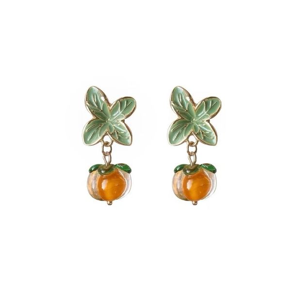 fashion persimmon orange flower pendant drop dangle earrings for women cute romanweddings party jewelry accessories gift, Silver
fashion persimmon orange flower pendant drop dangle earrings for women cute romanweddings party jewelry accessories gift, Silver