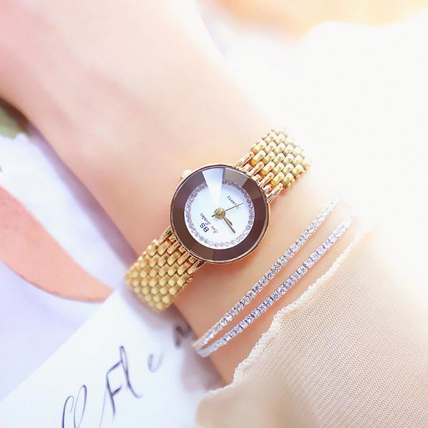 women's time rhinestone watch women bracelet watches female ladies yellow gold souvenirs and gifts wristwatches, Slivery;brown
women's time rhinestone watch women bracelet watches female ladies yellow gold souvenirs and gifts wristwatches, Slivery;brown