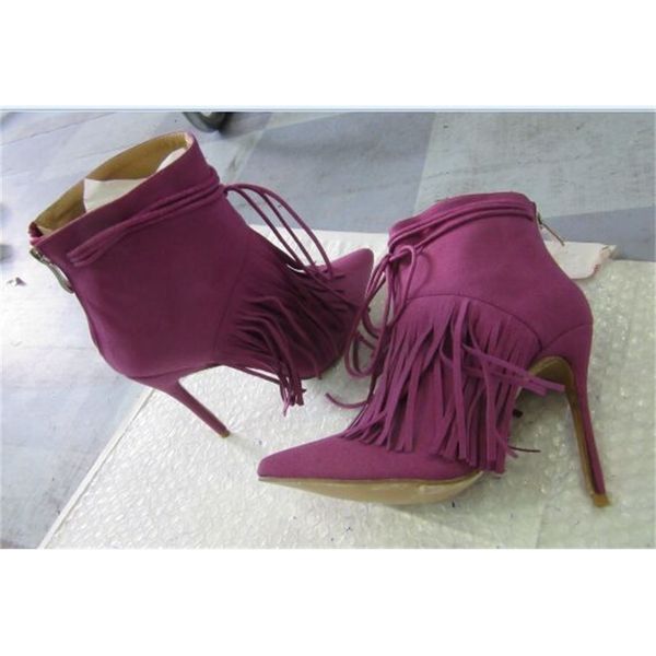 boot real fashionable lavender spring fall woman ankle size 34-42 lace high heels suede booties, Black
boot real fashionable lavender spring fall woman ankle size 34-42 lace high heels suede booties, Black