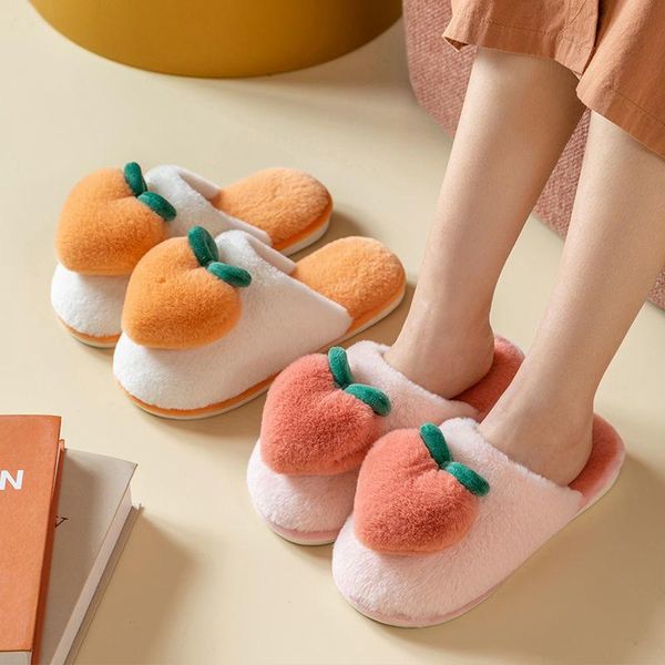 slippers for home cartoon peach women plush lovely fur winter bedroom warm non-slip floor kawaii shoes, Black
slippers for home cartoon peach women plush lovely fur winter bedroom warm non-slip floor kawaii shoes, Black