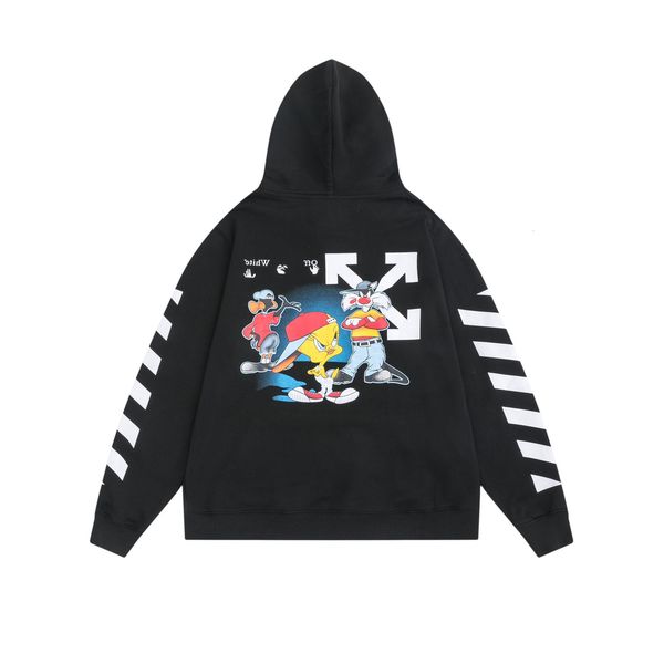 off arrow spoof animation chaopai printing couple loose casual autumn hooded pullover for men and women, Black
off arrow spoof animation chaopai printing couple loose casual autumn hooded pullover for men and women, Black