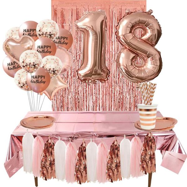 party decoration qijoyju 18th birthday balloons happy 18 years old anniversary decor balloon
party decoration qijoyju 18th birthday balloons happy 18 years old anniversary decor balloon