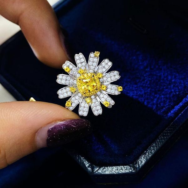 sterling silver sunlight daisy z gemstone rings for women cocktail wedding diamond bands fine jewelry gift cluster, Golden;silver
sterling silver sunlight daisy z gemstone rings for women cocktail wedding diamond bands fine jewelry gift cluster, Golden;silver