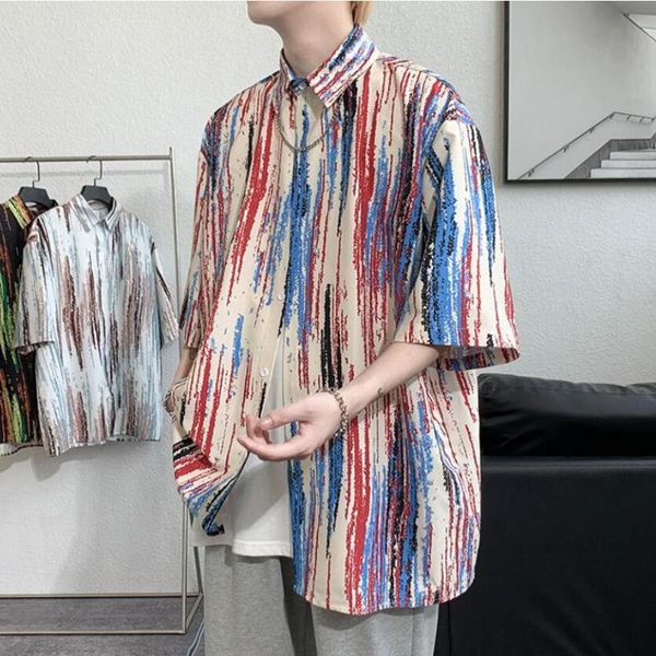 men's casual shirts 2021 oversize striped mens streetwear japanese harajuku coats women patchwork hiphop high street s-3xl, White;black
men's casual shirts 2021 oversize striped mens streetwear japanese harajuku coats women patchwork hiphop high street s-3xl, White;black