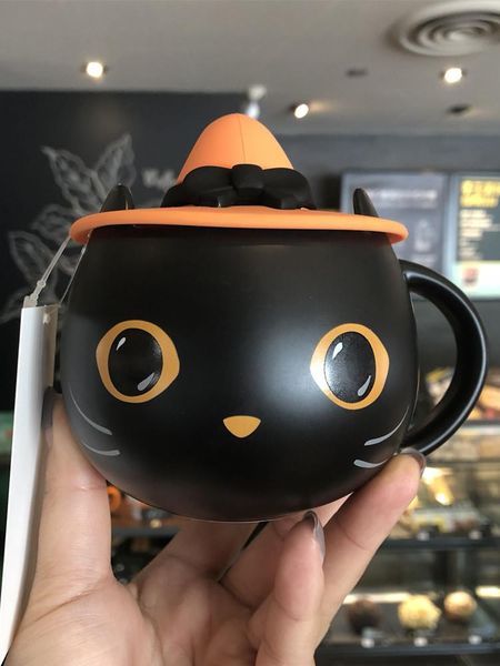 mugs mysterious black cat ceramic cup for halloween matte mug with handle and cover coffee water
mugs mysterious black cat ceramic cup for halloween matte mug with handle and cover coffee water