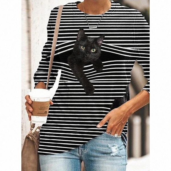 women's tunic funny tee shirt t shirt striped cat 3d cartoon print round neck basic funny blue black gray / 3d print 944f#, White
women's tunic funny tee shirt t shirt striped cat 3d cartoon print round neck basic funny blue black gray / 3d print 944f#, White