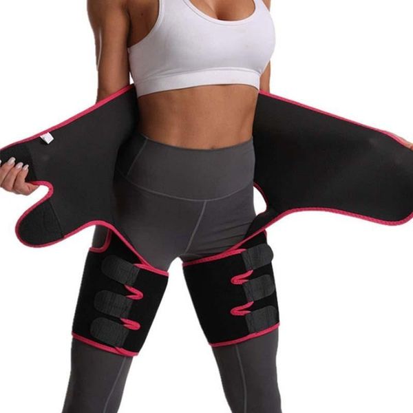 waist support 3 in 1 protector slim thigh trimmer trainer leg shapers slender slimming belt shapewear muscles band body shaper, Black;gray
waist support 3 in 1 protector slim thigh trimmer trainer leg shapers slender slimming belt shapewear muscles band body shaper, Black;gray