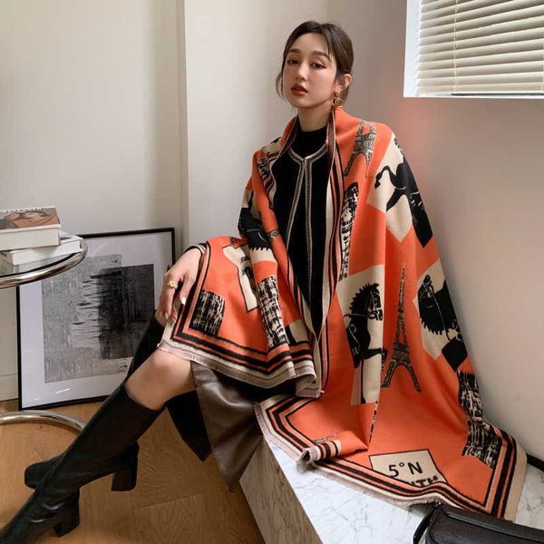 cartoon short beard jacquard warm in winter thickened imitation cashmere shawl double-sided scarf, Blue;gray
cartoon short beard jacquard warm in winter thickened imitation cashmere shawl double-sided scarf, Blue;gray