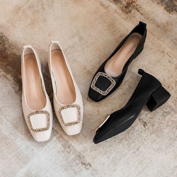 sandals thick heel casual soft shallow mouth women's shoes high fashion single korean granny women 772-5 7kb1, Black
sandals thick heel casual soft shallow mouth women's shoes high fashion single korean granny women 772-5 7kb1, Black