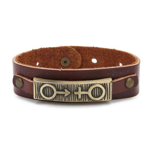 charm bracelets louleur gothic vintage antique gender carved wristband punk ethnic boy girls brown leather wide couple gifts, Golden;silver
charm bracelets louleur gothic vintage antique gender carved wristband punk ethnic boy girls brown leather wide couple gifts, Golden;silver