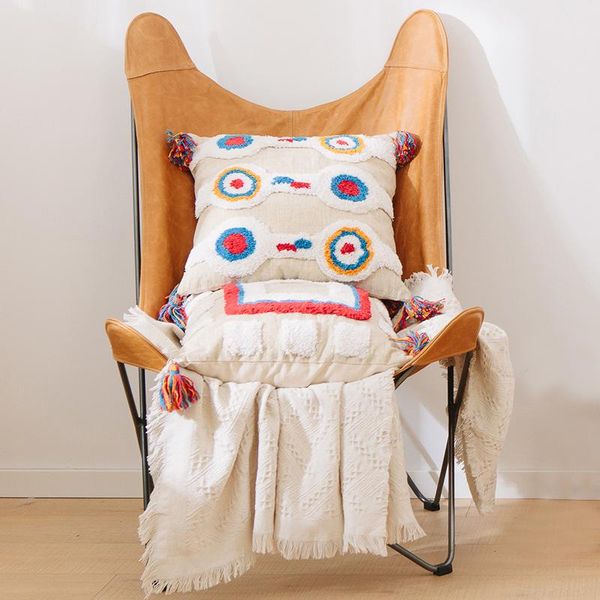 cushion/decorative pillow handmade cotton moroccan geometric boho cushion with tassel cover embroidered tufted plush dopship
cushion/decorative pillow handmade cotton moroccan geometric boho cushion with tassel cover embroidered tufted plush dopship