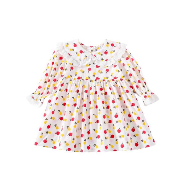 girl's dresses wlg kids dress for girls spring autumn printed red green ruffle lace baby girl casual all match clothes 1-5 years, Red;yellow
girl's dresses wlg kids dress for girls spring autumn printed red green ruffle lace baby girl casual all match clothes 1-5 years, Red;yellow