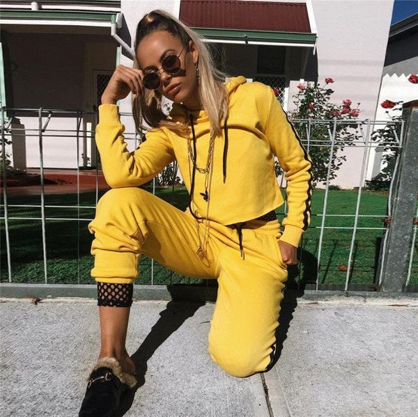 2pcs tracksuit polyester crop womens tracksuits hoodies pants sets leisure wear casual suit clothes set, Gray
2pcs tracksuit polyester crop womens tracksuits hoodies pants sets leisure wear casual suit clothes set, Gray