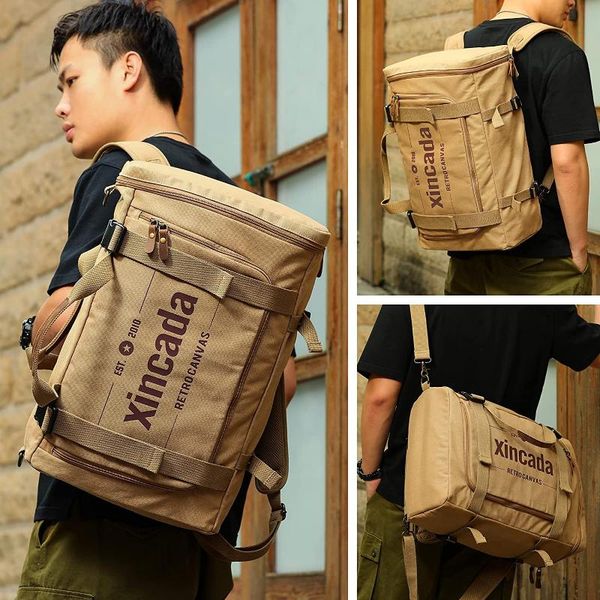 backpack m489 canvas large travel lapvintage rucksack convertible shoulder bag hiking daypacks, khaki
backpack m489 canvas large travel lapvintage rucksack convertible shoulder bag hiking daypacks, khaki