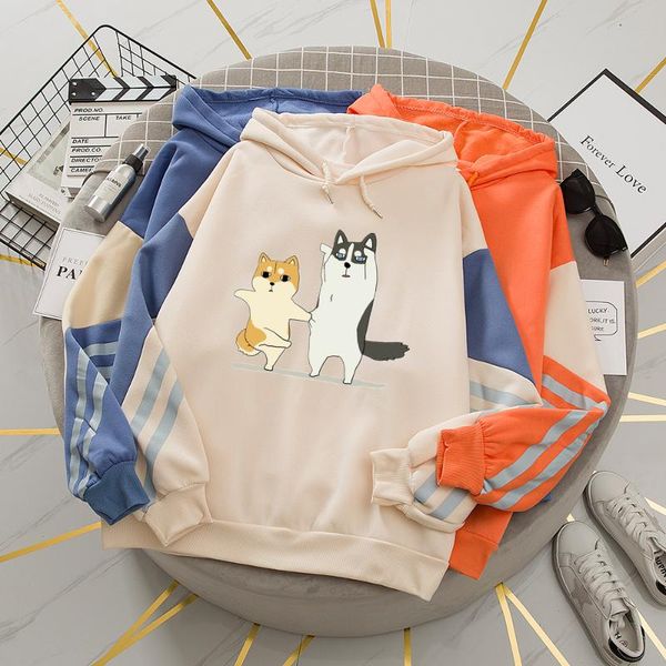 women's hoodies & sweatshirts japan style hoodie women funny oversized sweatshirt cute graphic hooded harajuku hat patchwork warm molet, Black
women's hoodies & sweatshirts japan style hoodie women funny oversized sweatshirt cute graphic hooded harajuku hat patchwork warm molet, Black