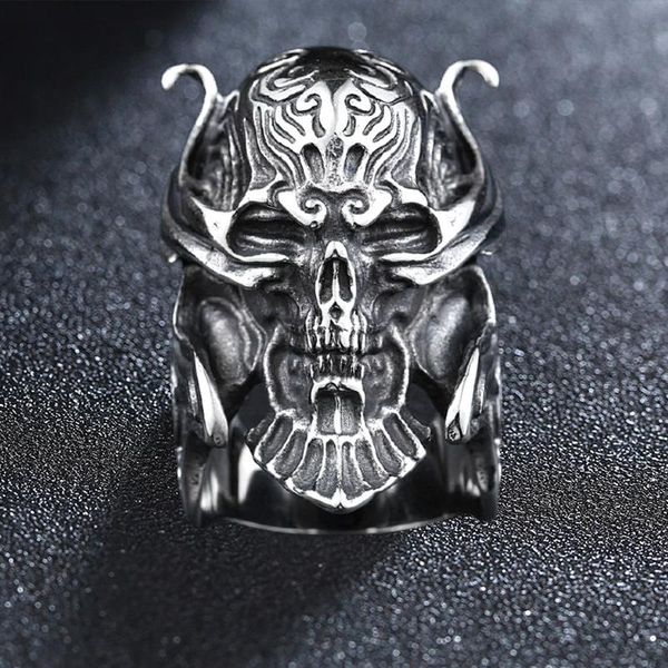 cluster rings stainless steel huge war skull ring garo-japan skeleton biker jewelry for man, Golden;silver
cluster rings stainless steel huge war skull ring garo-japan skeleton biker jewelry for man, Golden;silver