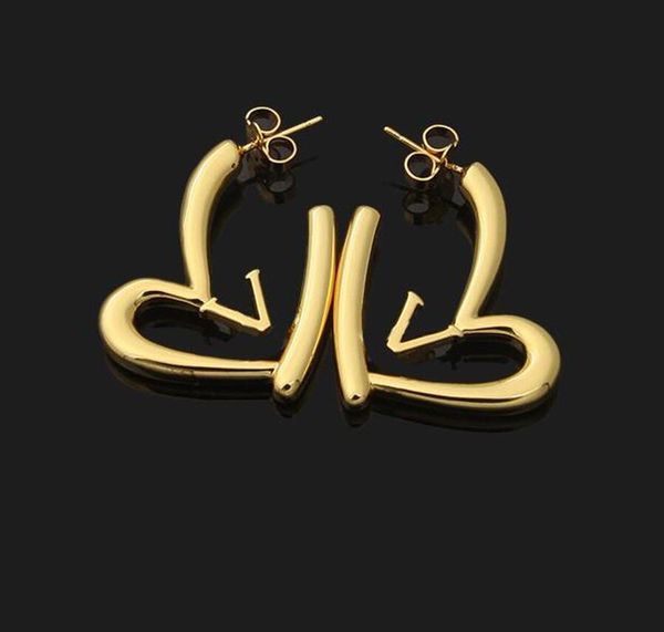 o uis avuit ton long earrings charm designer with original box women's hollow v heart ear stud suit, Golden
o uis avuit ton long earrings charm designer with original box women's hollow v heart ear stud suit, Golden