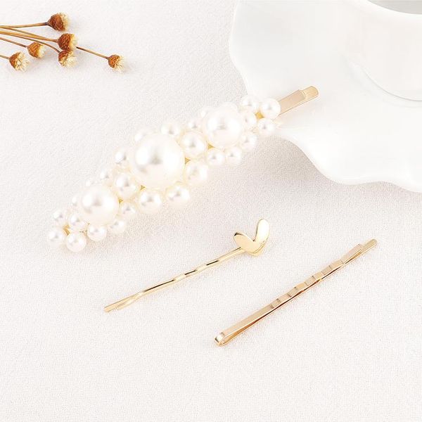 hair clips & barrettes 3pcs/set fashion pearl clip for women girls elegant beauty styling barrette stick pins tiara ornaments 137930, Golden;silver
hair clips & barrettes 3pcs/set fashion pearl clip for women girls elegant beauty styling barrette stick pins tiara ornaments 137930, Golden;silver