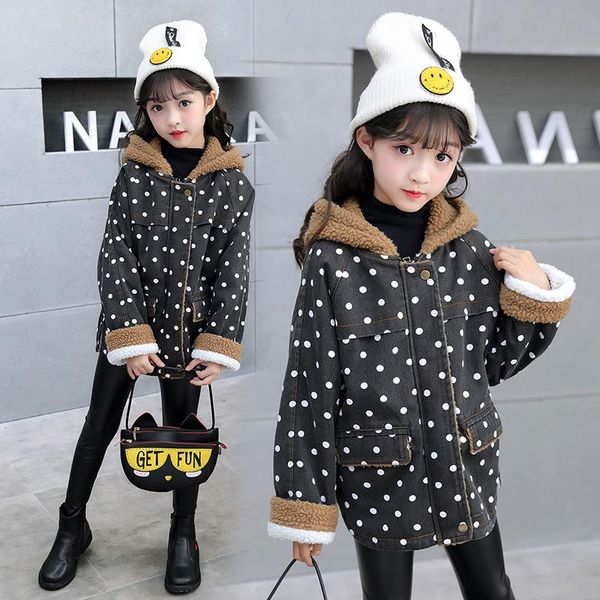 jackets girls baby's coat jacket outwear 2021 dots thicken winter autumn overcoat zipper cardigan children's clothing, Blue;gray
jackets girls baby's coat jacket outwear 2021 dots thicken winter autumn overcoat zipper cardigan children's clothing, Blue;gray