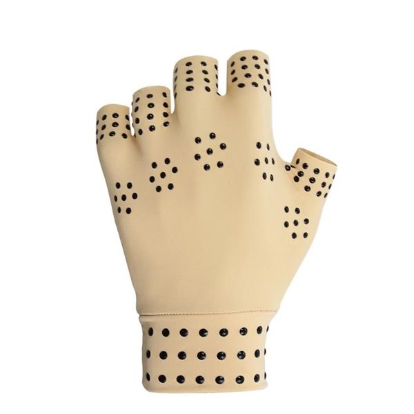 wrist support 1 pair magnetic therapy fingerless gloves anti arthritis pain relief compression heal joints sport, Black;red
wrist support 1 pair magnetic therapy fingerless gloves anti arthritis pain relief compression heal joints sport, Black;red