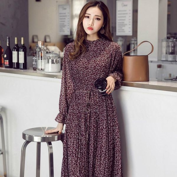 casual dresses goohojio chiffon bohemian dress autumn loose pleated women a-line flower print floral dot female vestidos plus size, Black;gray
casual dresses goohojio chiffon bohemian dress autumn loose pleated women a-line flower print floral dot female vestidos plus size, Black;gray