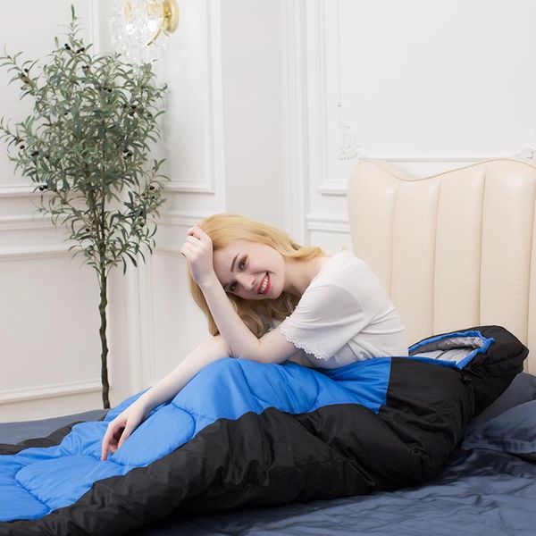 sleeping bags 2.4kg winter waterproof keep warm splicing single bag blue ultralight machine washable cotton for outdoor
sleeping bags 2.4kg winter waterproof keep warm splicing single bag blue ultralight machine washable cotton for outdoor