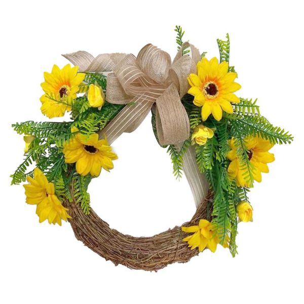 decorative flowers & wreaths flower door wreath window wall sunflower garland ornament festival decor
decorative flowers & wreaths flower door wreath window wall sunflower garland ornament festival decor