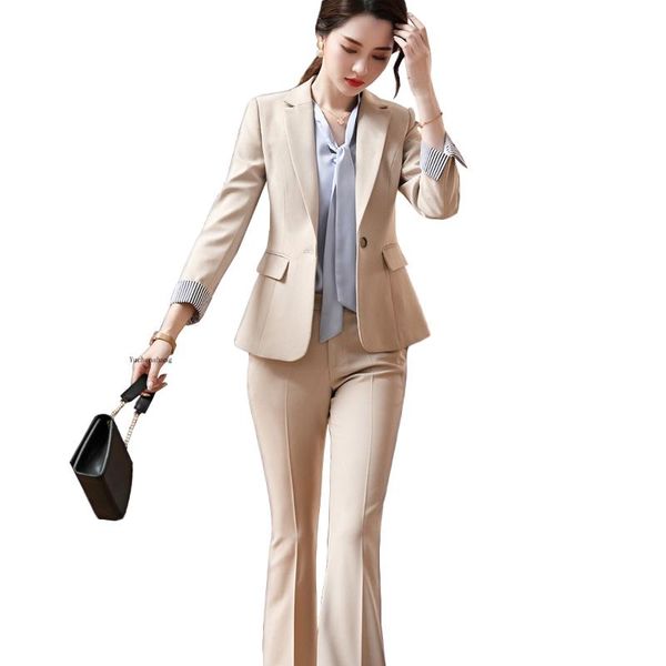 women's two piece pants professional women suit female fashion 2021 interview business long sleeve blazer and trousers office ladies wo, White
women's two piece pants professional women suit female fashion 2021 interview business long sleeve blazer and trousers office ladies wo, White