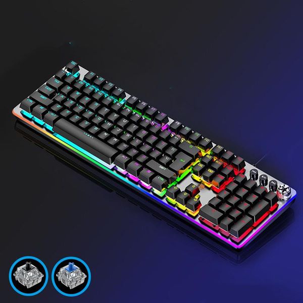 keyboards rgb backlit mechanical keyboard wired professional multimedia 104 keys pc accessories computer gamer metal
keyboards rgb backlit mechanical keyboard wired professional multimedia 104 keys pc accessories computer gamer metal