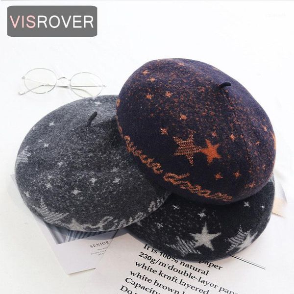 colorways woman winter hat wool star beret female soft 100% women real warm boina gift wholesales berets, Blue;gray
colorways woman winter hat wool star beret female soft 100% women real warm boina gift wholesales berets, Blue;gray