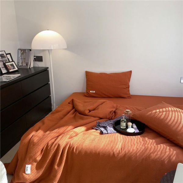 bedding sets adorehouse 4pcs waffle soft luxury quilt cover pillowcase pure color simplicity bed sheet duvet home textile
bedding sets adorehouse 4pcs waffle soft luxury quilt cover pillowcase pure color simplicity bed sheet duvet home textile